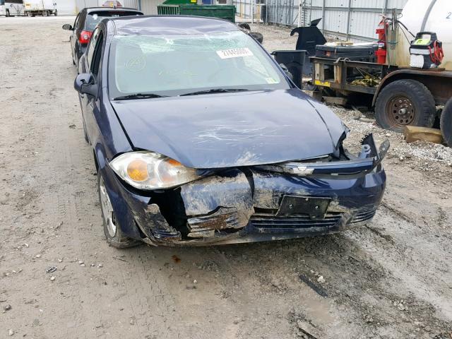 1G1AL58F787120276 - 2008 CHEVROLET COBALT LT BLUE photo 9