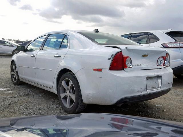 1G1ZC5E09CF122712 - 2012 CHEVROLET MALIBU 1LT თეთრი ფოტო 3