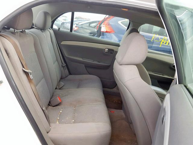 1G1ZC5E09CF122712 - 2012 CHEVROLET MALIBU 1LT თეთრი ფოტო 6