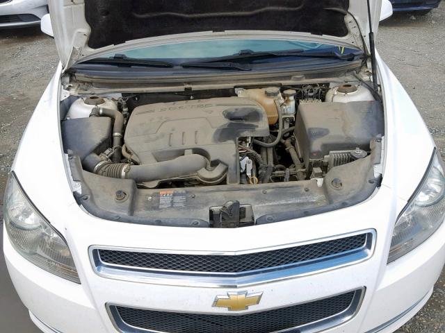 1G1ZC5E09CF122712 - 2012 CHEVROLET MALIBU 1LT თეთრი ფოტო 7
