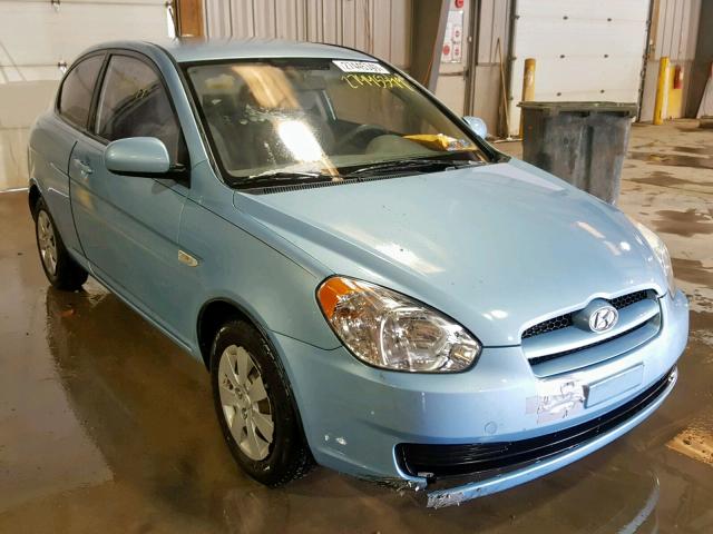 KMHCM3AC8AU164839 - 2010 HYUNDAI ACCENT BLU BLUE photo 1