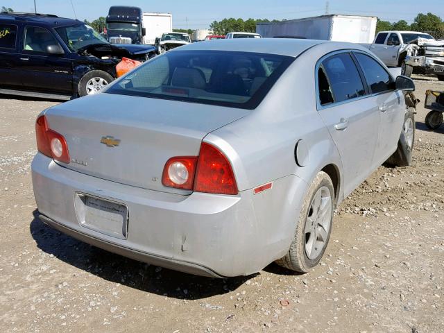 1G1ZH57BX9F116376 - 2009 CHEVROLET MALIBU 1LT 银色 照片 4