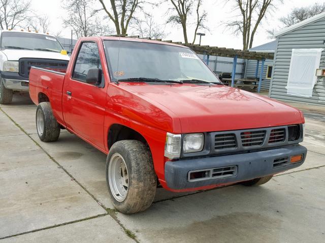 1N6SD11S9RC339612 - 1994 NISSAN TRUCK BASE RED photo 1