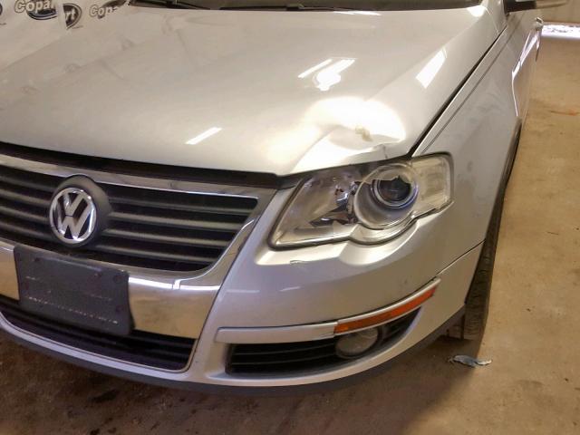 WVWJK73C99P043625 - 2009 VOLKSWAGEN PASSAT TUR SILVER photo 9