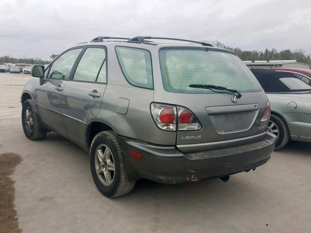 JTJHF10U920273125 - 2002 LEXUS RX 300 GRAY photo 3