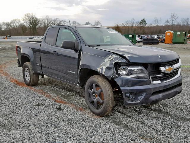 1GCHSAEA1H1253337 - 2017 CHEVROLET COLORADO GRAY photo 1