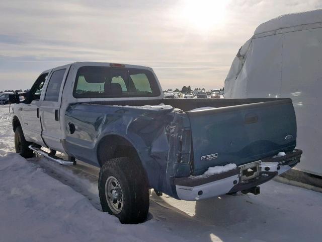 1FTSW31F22EC04882 - 2002 FORD F350 SRW S WHITE photo 3