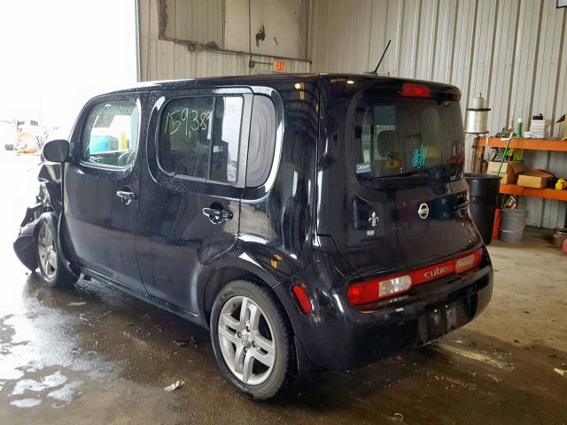 JN8AZ28R69T112620 - 2009 NISSAN CUBE BASE BLACK photo 3