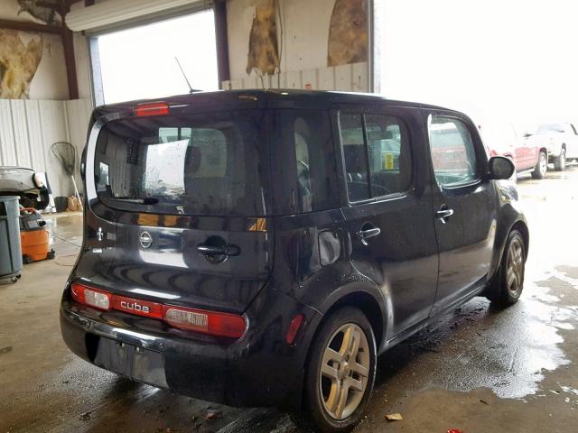 JN8AZ28R69T112620 - 2009 NISSAN CUBE BASE BLACK photo 4