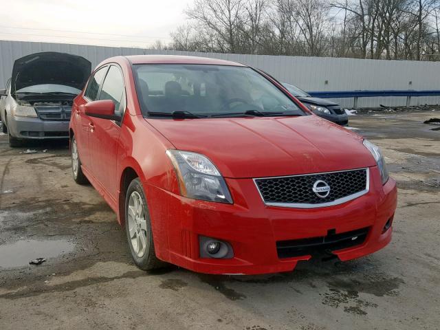 3N1AB6AP7CL689879 - 2012 NISSAN SENTRA 2.0 RED photo 1