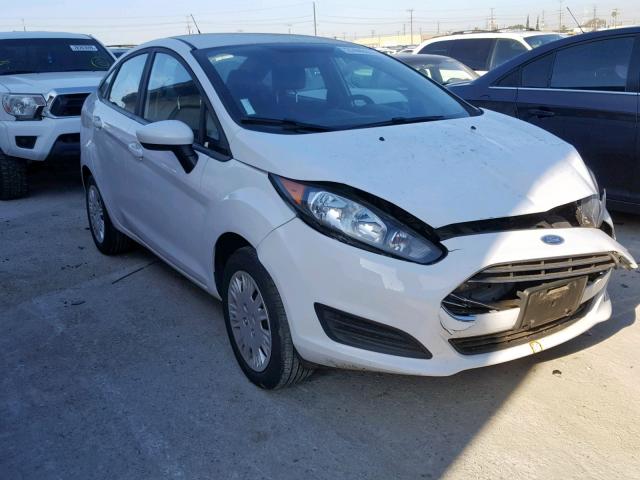 3FADP4AJ7HM137835 - 2017 FORD FIESTA S WHITE photo 1