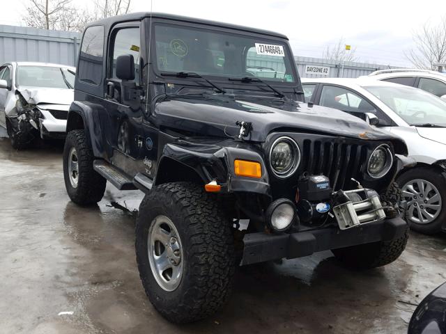 1J4FA49S13P360113 - 2003 JEEP WRANGLER / BLACK photo 1