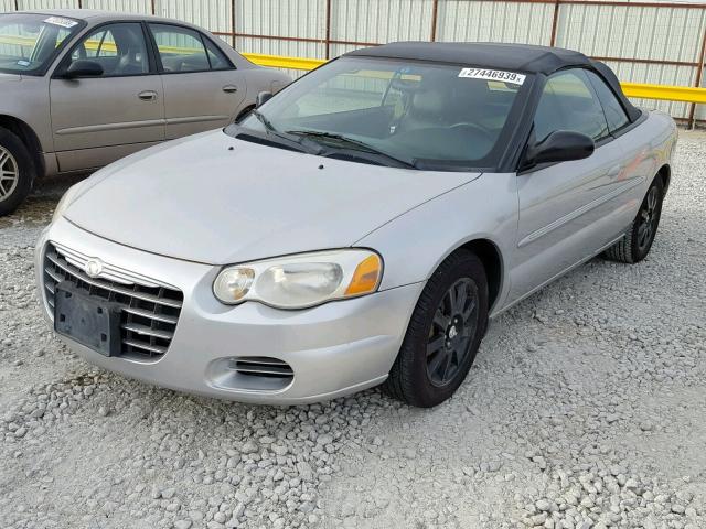 1C3EL75R96N211033 - 2006 CHRYSLER SEBRING GT SILVER photo 2