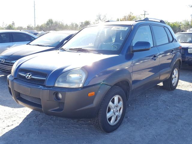 KM8JN12D05U055569 - 2005 HYUNDAI TUCSON GLS  photo 2