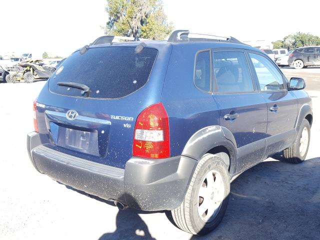 KM8JN12D05U055569 - 2005 HYUNDAI TUCSON GLS  photo 4