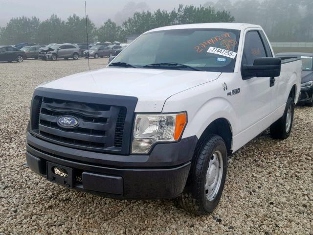 1FTMF1CW9AKA90776 - 2010 FORD F150 WHITE photo 2