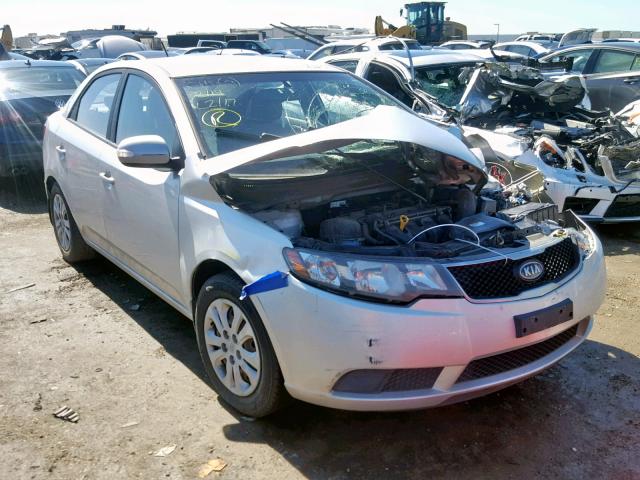 KNAFU4A25A5810313 - 2010 KIA FORTE EX SILVER photo 1