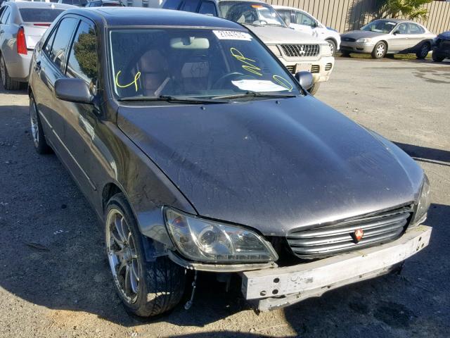 JTHBD192440083752 - 2004 LEXUS IS 300 GRAY photo 1