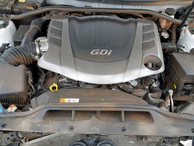 KMHHU6KJ3FU129251 - 2015 HYUNDAI GENESIS CO WHITE photo 7