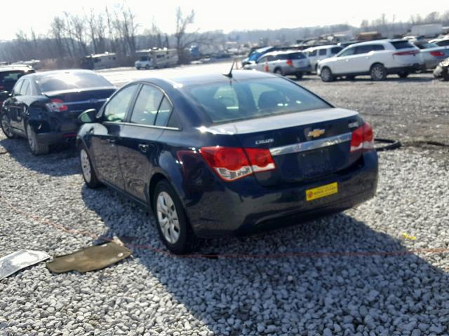 1G1PA5SH7E7188731 - 2014 CHEVROLET CRUZE LS GRAY photo 3