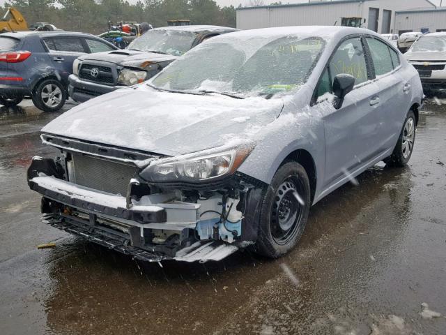 4S3GKAA67J3604484 - 2018 SUBARU IMPREZA SILVER photo 2