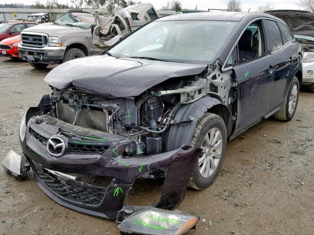 JM3ER2WM2A0327798 - 2010 MAZDA CX-7 BURGUNDY photo 2