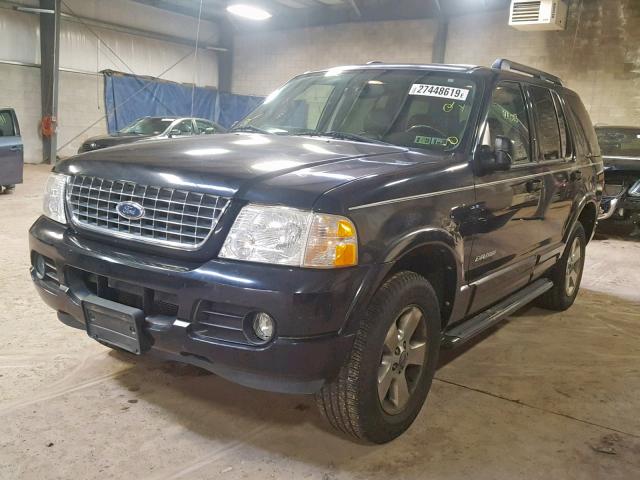 1FMZU75EX5UA25346 - 2005 FORD EXPLORER L BLACK photo 2