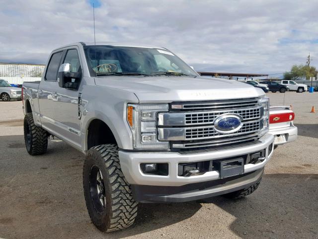 1FT7W2BT9HEB53278 - 2017 FORD F250 SUPER SILVER photo 1