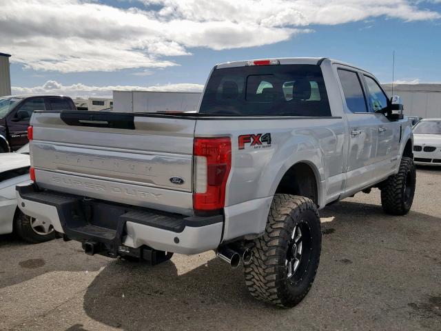 1FT7W2BT9HEB53278 - 2017 FORD F250 SUPER SILVER photo 4