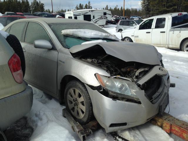 4T1BB46KX8U056031 - 2008 TOYOTA CAMRY HYBR SILVER photo 7