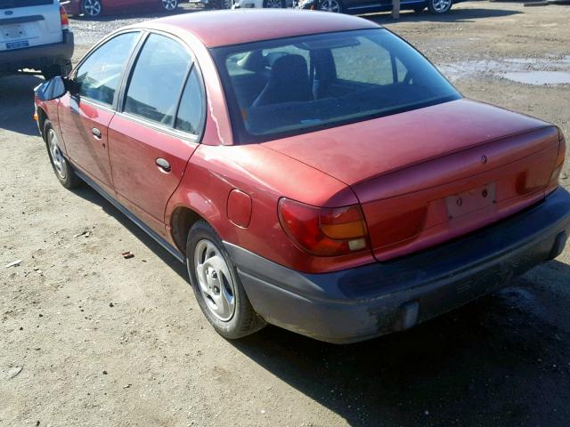 1G8ZF5282YZ259418 - 2000 SATURN SL RED photo 3