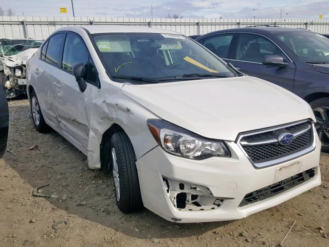 JF1GJAA60GH011070 - 2016 SUBARU IMPREZA WHITE photo 1