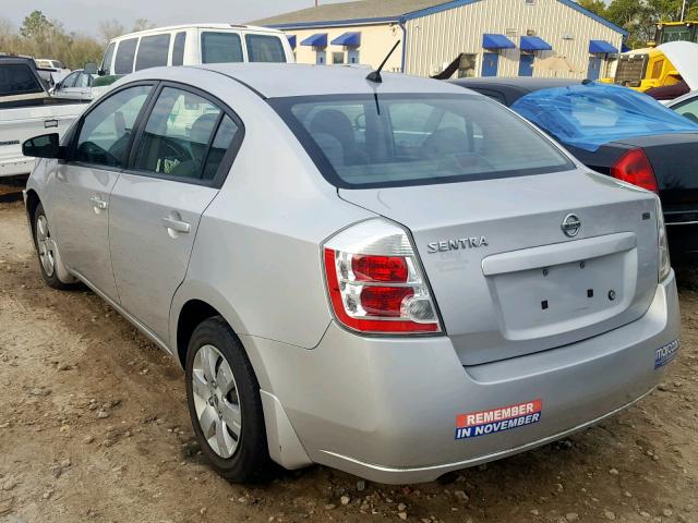 3N1AB61E19L635873 - 2009 NISSAN SENTRA 2.0 SILVER photo 3