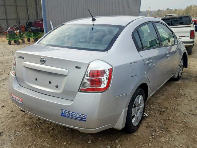 3N1AB61E19L635873 - 2009 NISSAN SENTRA 2.0 SILVER photo 4