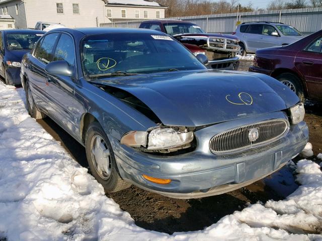 1G4HR54K4YU108851 - 2000 BUICK LESABRE LI BLUE photo 1