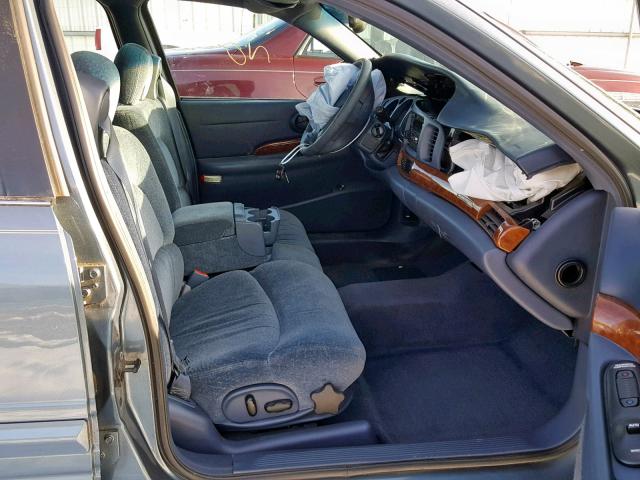 1G4HR54K4YU108851 - 2000 BUICK LESABRE LI BLUE photo 5