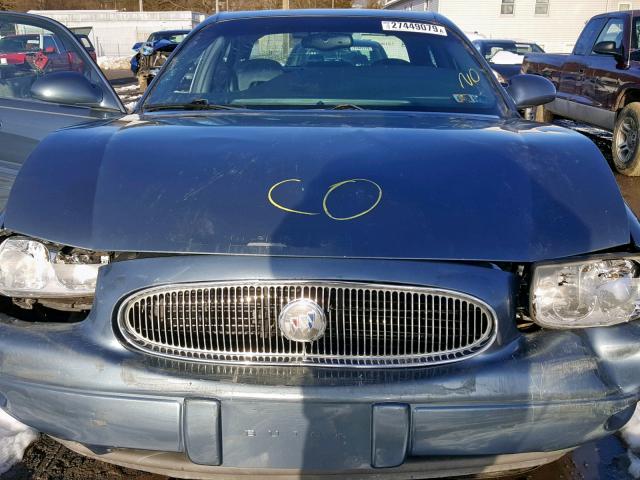 1G4HR54K4YU108851 - 2000 BUICK LESABRE LI BLUE photo 7