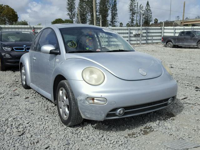 3VWCB21C12M442410 - 2002 VOLKSWAGEN NEW BEETLE ვერცხლისფერი ფოტო 1