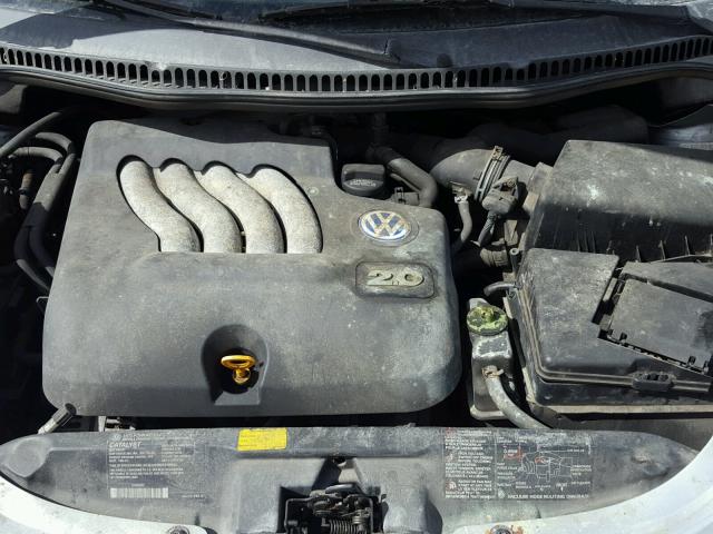 3VWCB21C12M442410 - 2002 VOLKSWAGEN NEW BEETLE ვერცხლისფერი ფოტო 7