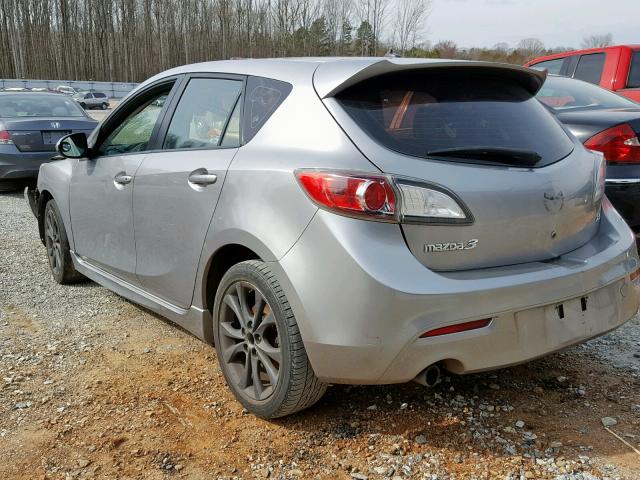 JM1BL1K56B1437903 - 2011 MAZDA 3 S SILVER photo 3