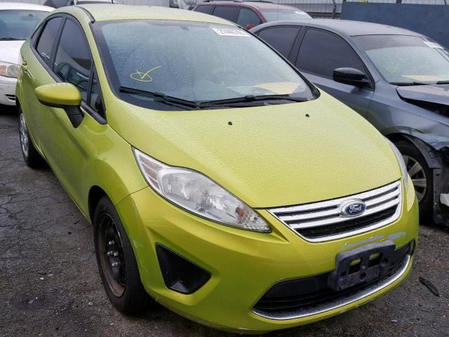 3FADP4BJ9BM177727 - 2011 FORD FIESTA SE GREEN photo 1