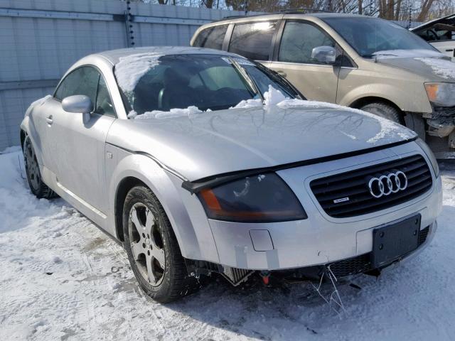 TRUWC28N221011033 - 2002 AUDI TT QUATTRO SILVER photo 1