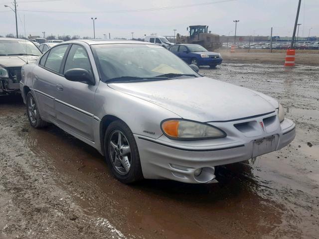 1G2NW52E34M625487 - 2004 PONTIAC GRAND AM G SILVER photo 1