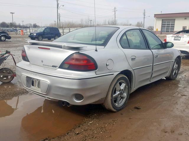 1G2NW52E34M625487 - 2004 PONTIAC GRAND AM G SILVER photo 4