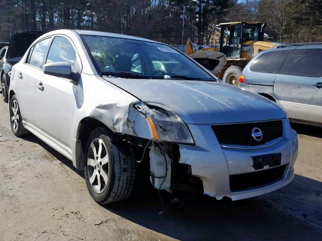 3N1AB6AP7CL739227 - 2012 NISSAN SENTRA 2.0 SILVER photo 1