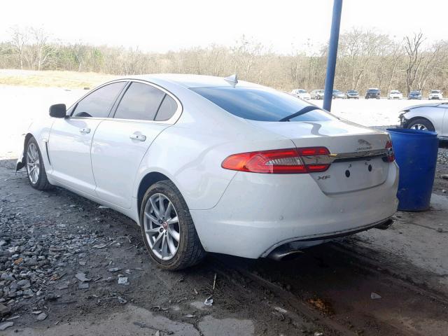 SAJWA0FS3FPU66510 - 2015 JAGUAR XF 2.0T PR WHITE photo 3