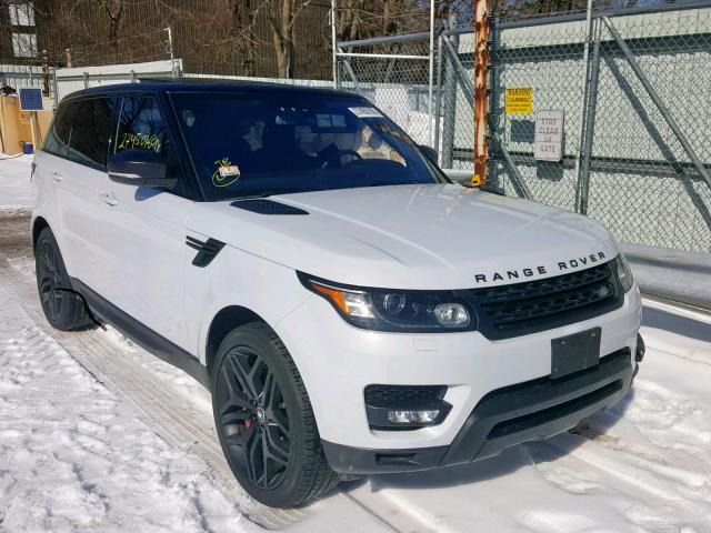 SALWR2EF4GA567513 - 2016 LAND ROVER RANGE ROVE WHITE photo 1