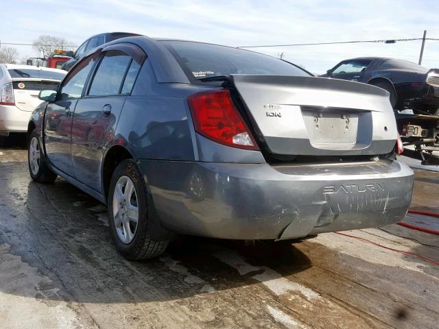 1G8AJ52F75Z122528 - 2005 SATURN ION LEVEL GREEN photo 3