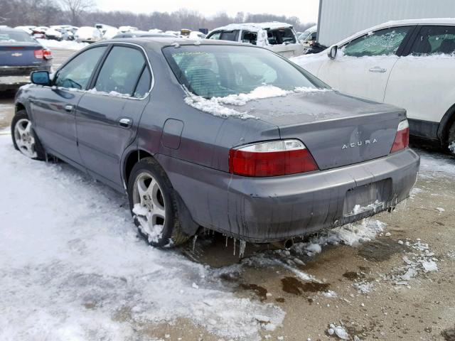 19UUA56623A066931 - 2003 ACURA 3.2TL GRAY photo 3