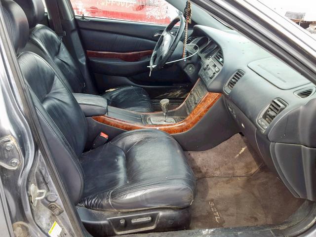 19UUA56623A066931 - 2003 ACURA 3.2TL GRAY photo 5